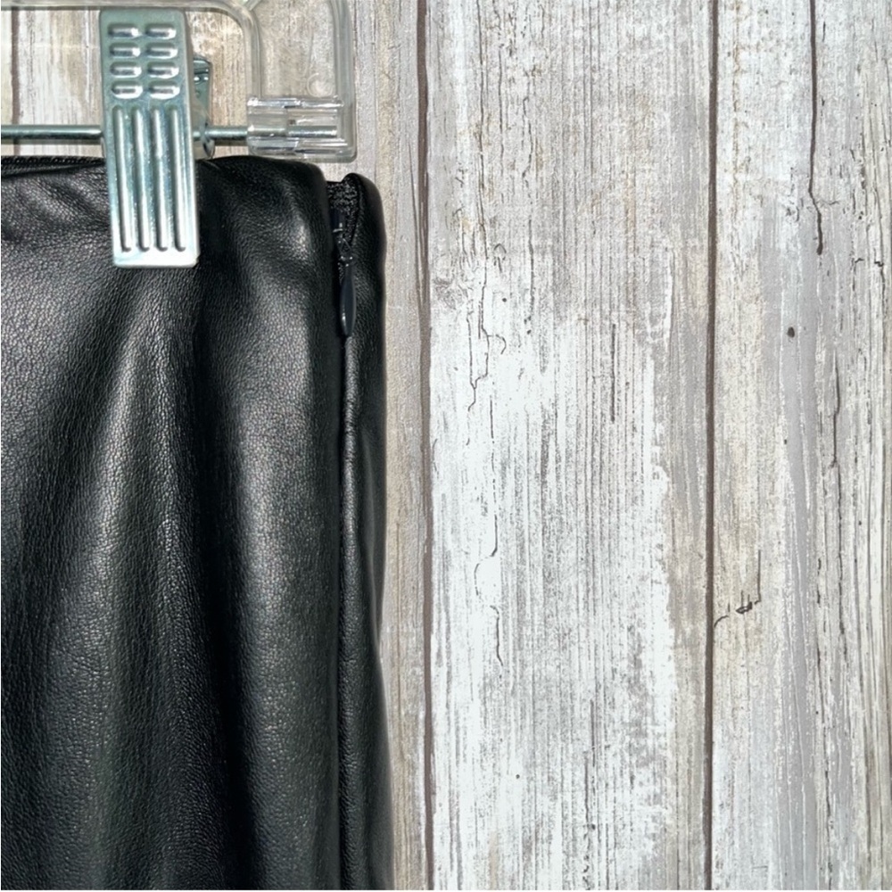 Ann Taylor Faux Leather Side Zip Pants - Picture 5 of 6